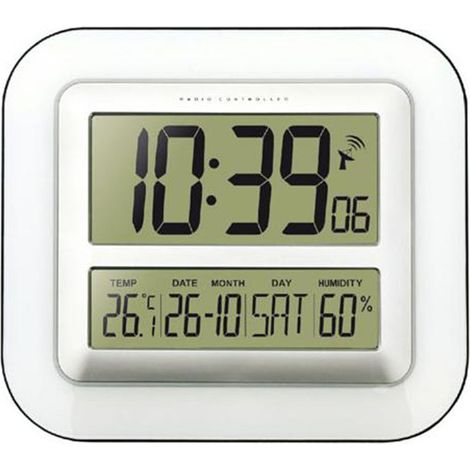 Technoline WS-8006 - 1x AA/Mignon/LR 06 - Blanc - 280 mm - 32 mm - 245 mm