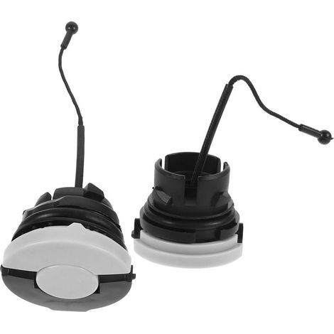 1ensemble Cap De Réservoir De Tondeuse à Gazon De Bouchons De Remplacement Huile Essence Accessoires Universels pour Tronçonneuses Et Tondeuses Et Pratique (1/5)
