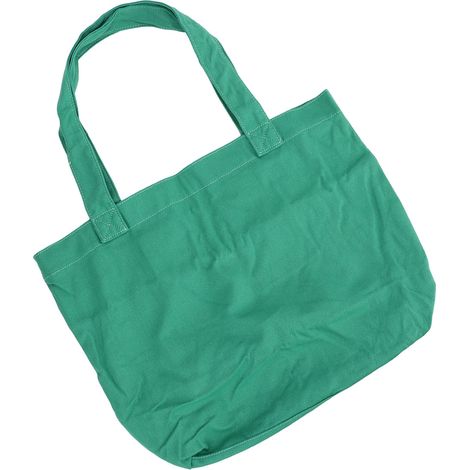Sac de transport portable pour tapis de yoga en toile, 2 compartiments, fermeture éclair, vert (1/5)