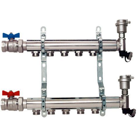 GENERIC-Kit Collecteurs Radiateurs 4 Circuits-Mâle 3/4EK (1/3)