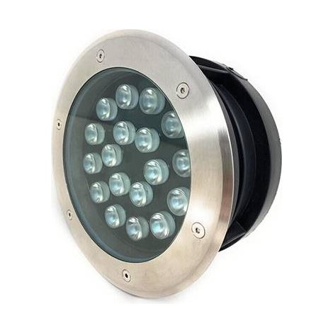 Faretto Carrabile Calpestabile Segnapassi Da Terra 18 W Led Luce Naturale Ip67 (1/4)