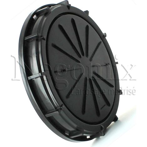 Negomix – Couvercle plein 220 mm pour cuve 1000 litres – Vissage direct sur ouverture supérieure – Étanchéité totale – Compatible tous modèles