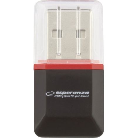 Esperanza Micro Sd Usb 2.0 Card Reader Black