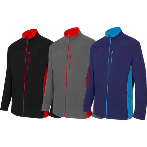 Velilla 201504 Arbeitsjacke - XL - Schwarz / Rot (1/5)