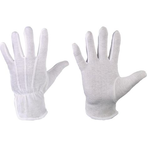 Handschuhe CLASSIC BAOTOU Größe 7 weiß/weiß EN 420 PSA-Kategorie I (1/4)
