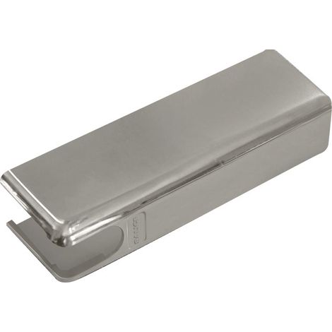 Cache pour ferrure avec équerre wind - Décor : Inox - Finition : Brillant - SALICE (1/2)