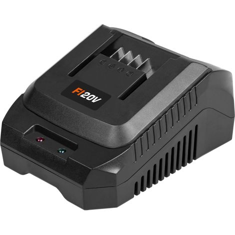FERM CDA1131P Caricabatterie rapido 20V - Per le batterie CDA1132P e CDA1133P