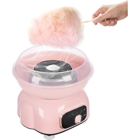 Machine à barbe à papa électrique en forme d'astronaute 500 W, tube chauffant en quartz, fonctionnement silencieux, kit barbe à papa pour la maison et les fêtes (1/5)