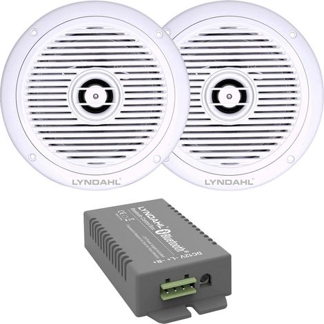 Lyndahl LYNCS180IPS2 2-Wege Set Einbau-Lautsprecher 120 W 4 Ω Weiß 1 Set