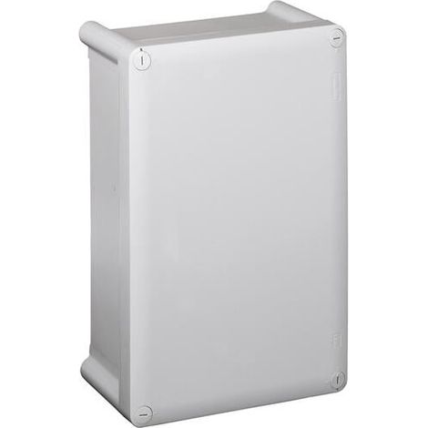 Boîtier industriel plastique IP55 IK07 - 180x140x86mm avec couvercle opaque - RAL7035 - LEGRAND