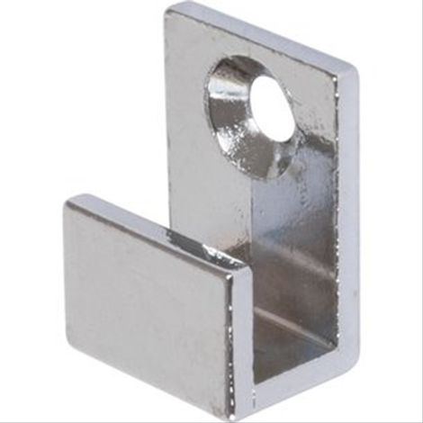 Patte fixation miroir H20 x L15mm Zamak chromé