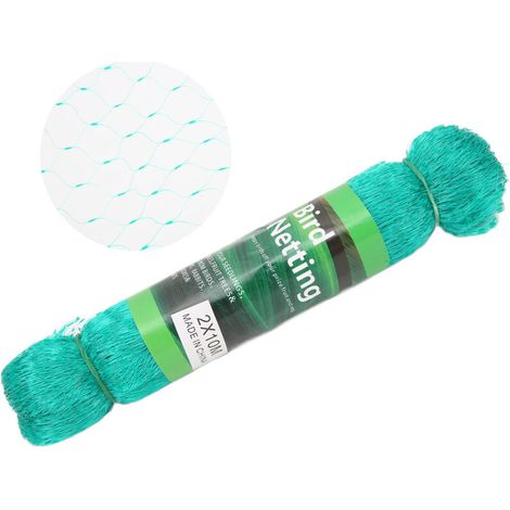 Filet de Protection anti-oiseaux, maille Durable et réutilisable pour plantes de jardin, contre les oiseaux, les cerfs, les écureuils, 2x10M (1/5)