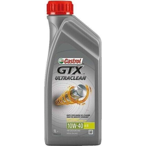 Olio Castrol GTX Ultraclean 10W-40A/B per motori Diesel /Gasolio Latta da 1 Lt (1/3)
