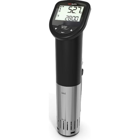 Tfa Dostmann TFA 14.1550.01 Sousmatic Sous Vide Garer, 1200 W, 25 Litri, 0 Decibel, Stainless Steel, Nero (1/5)