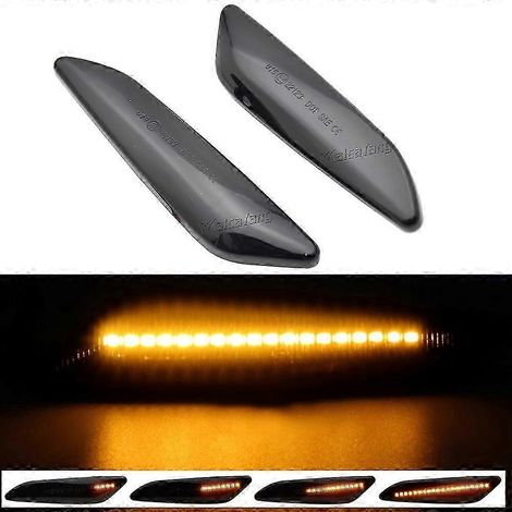 pièces pour Fiat Tipo Egea Alfa Romeo 156 147 Chrysler Ypsilon Iii Lancia Delta dynamique Led marqueur latéral clignotant clignotant (1/5)