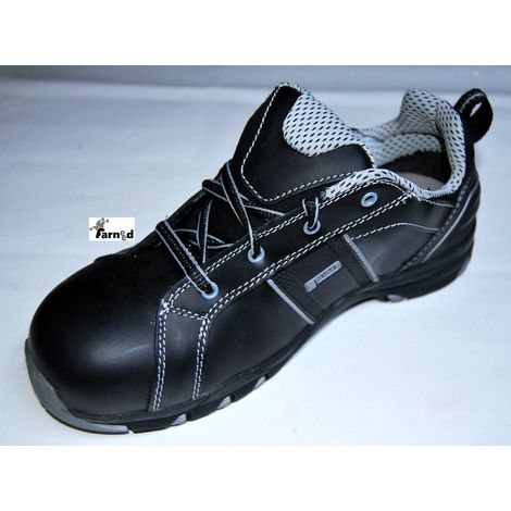 SCARPA UOMO ANTINFORTUNISTICA LAVORO SCARPE ANTINFORTUNISTICHE NERA SICUREZZA 45
