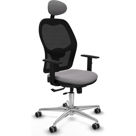 Silla de oficina piqueras y crespo Jorquera espuma alta densidad soporte lumbar (1/2)