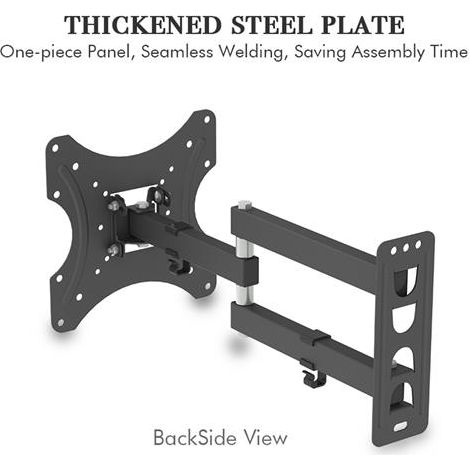 26-55" Adjustable Wall Mount Bracket Rotatable TV Stand TMX200 with Spirit Level (1/4)