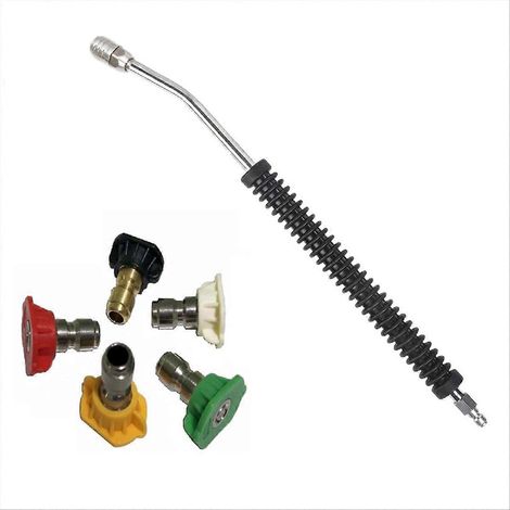 Eau pulvérisateur buse long Rod jardin Sprinkler avec réglable rondelle (1/5)