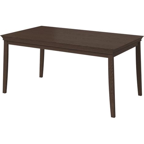 Tavolo estensibile fino a 240cm per 10 persone per sala da pranzo Collezione PALACE. Colore rovere scuro. (1/2)