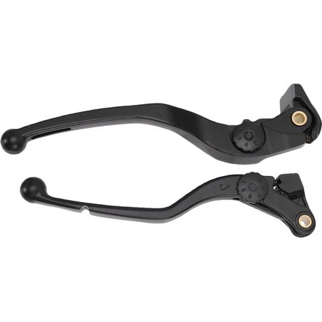 Levier de Frein et D'embrayage pour Moto – Support en Métal usiné CNC – Design Ergonomique pour un Contrôle Fluide et Réactif – Alignement Précis – Style Sportif – Pièce de (1/5)