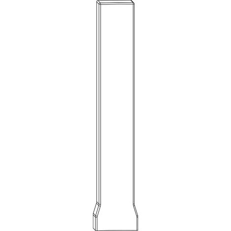 ROTO NX Abdeckkappe Ecklager P Lasche PVC R07.2 weiß