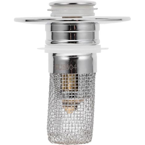Filtre de vidange, cuivre, argenté, bouton-poussoir, anti-odeur (1/5)