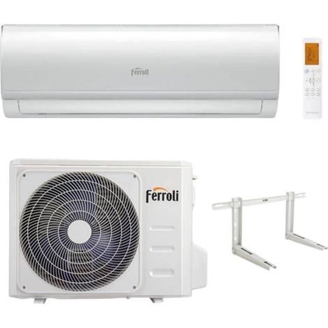 Ferroli Climatizzatore Monosplit Giada S 18000 btu Inverter R32 Wi-Fi Classe A++ con Staffa