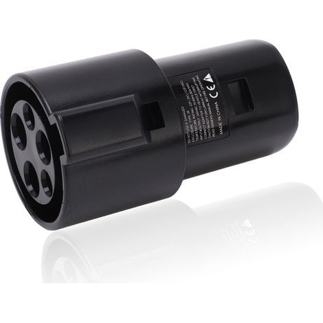 Mobiler 80A 240V AC J1772-Ladeadapter für Elektrofahrzeuge, kompatibel mit Tesla Model 3, S, X und Y (1/5)