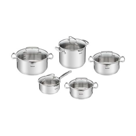 Tefal Duetto Kochgeschirr-Set, 10-teilig, G719SA74 (1/5)