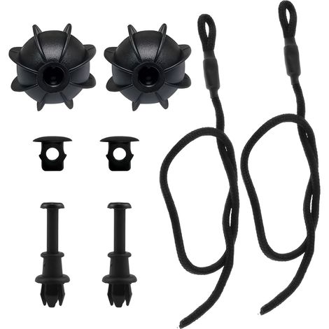 2x Cinghie di fissaggio per ripiano portaoggetti del bagagliaio di ricambio per Golf 6 MK6 Cinghie di fissaggio universali per auto Staffa di montaggio per copertura bagagli per VW Golf 6 5 4 MK6 MK5 