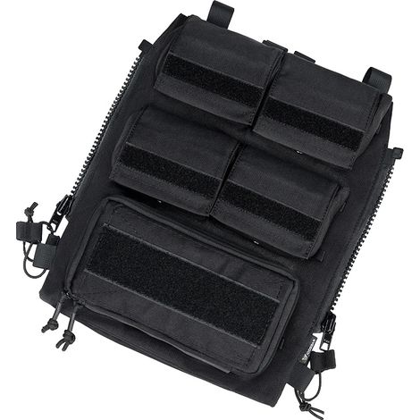 Taktische Tasche, strapazierfähiges Nylon, modulares Design, Schwarz (1/2)