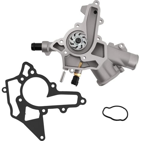 Bomba de agua del motor, construcción metálica duradera, 13,5 cm x 6,7 cm x 6,0 cm, compatible con Opel Corsa C/D Agila 1.0-1.2 (2000-2011), rendimiento de refrigeración eficiente, fácil instalación. (1/4)