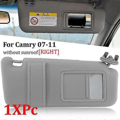 Pare-soleil gris pour Toyota Camry 2007-2011 (côté conducteur/passager, droit et gauche) - Référence : 7432006780b0 (1/5)