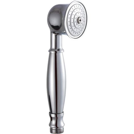 Pommeau de douche à main en cuivre rétro chromé (1/5)