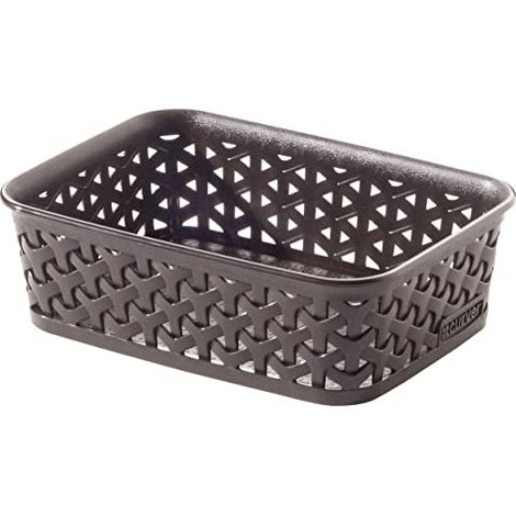 Contenitore Curver My Style A6 marrone cm 19,8x14,2x6 h (1/3)