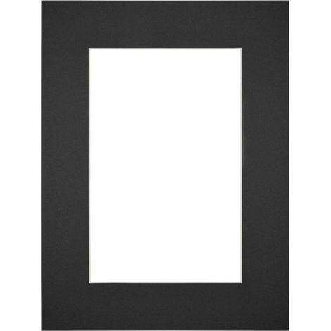 yd. - Cadre photo  - Noir - Carton 630 g/m2 - (1/4)