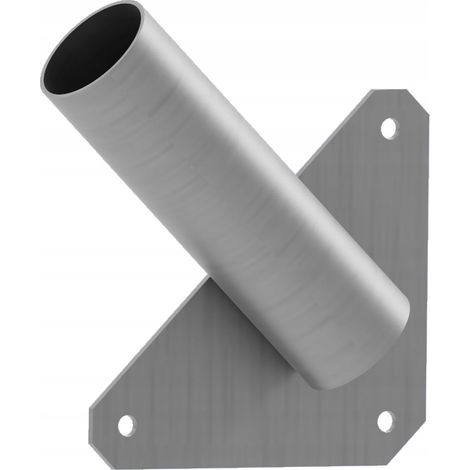 Linker Fensterhalter aus Edelstahl für 1 Flagge (1/2)