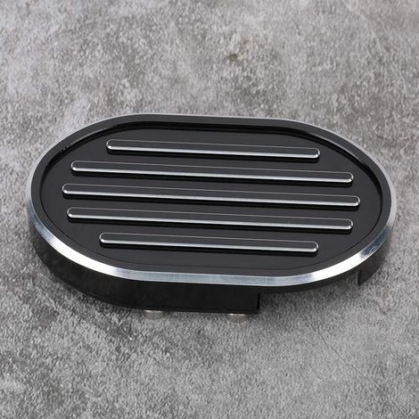 Élégant Accessoire de Pédale de Frein à Rayures usiné CNC pour Repose-Pieds – Compatible avec Les Modèles Personnalisés XL883, Facile à Installer, Conception en Aluminium