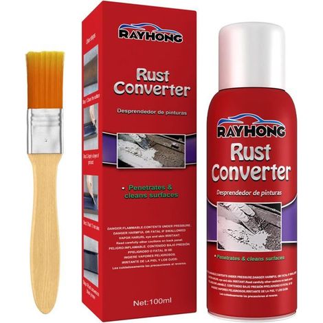 Ecleanfy - Spray de dérouillage de châssis de voiture avec brosse, dissolvant de rouille de nettoyage d'entretien pour la, 100ml (1/5)