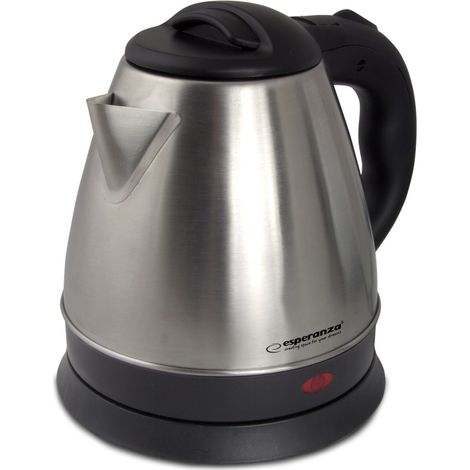 Bollitore elettrico in acciaio inox Esperanza EKK116X 1L (1/2)