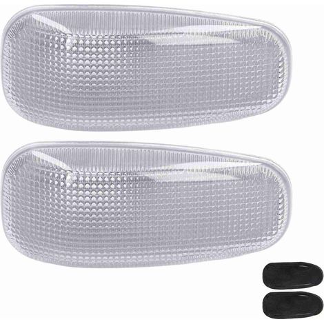 Seitliche Blinkerstreben mit Dichtungen für Dodge Sprinter 2500/3500 (2003–2006) – 2 Stück, weißes ABS (1/5)
