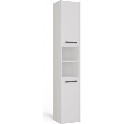 top-e-shop S30 BIEL mueble baño blanco 30x30x170 cm (1/3)
