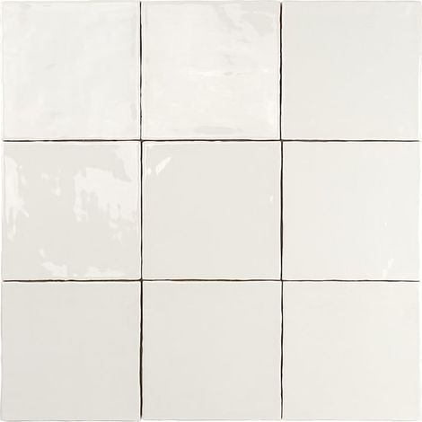 Carrelage Mur Ceramic Connection Beige Brillante 13x13 cm