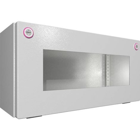 Rittal KX 1610.000 Contenitore da installazione, Contenitore da parete 400 x 155 x 200 Lamiera d'acciaio Grigio (RAL 70 (1/2)