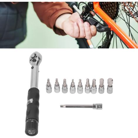 Clé dynamométrique préréglée, couple 2-14 Nm, outil de serrage pour vélo (1/5)