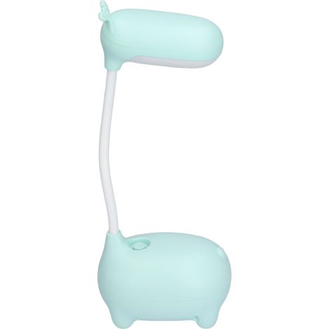 Lampe LED enfant design élégant, col flexible 360° réglable, lampe de bureau mignonne, bras orientable, éclairage doux pour chambre et étude (1/5)