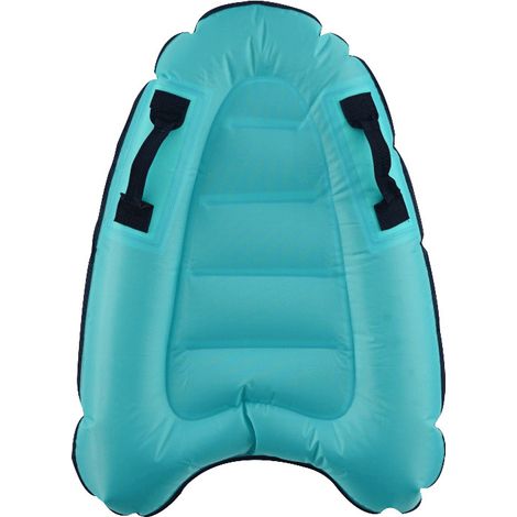 QORVA-Bodyboard Gonflable 60 x 80 cm, poignées renforcées, pour Enfants et Adultes, Design léger et résistant pour Profiter de la Plage ou de la Piscine (1/5)