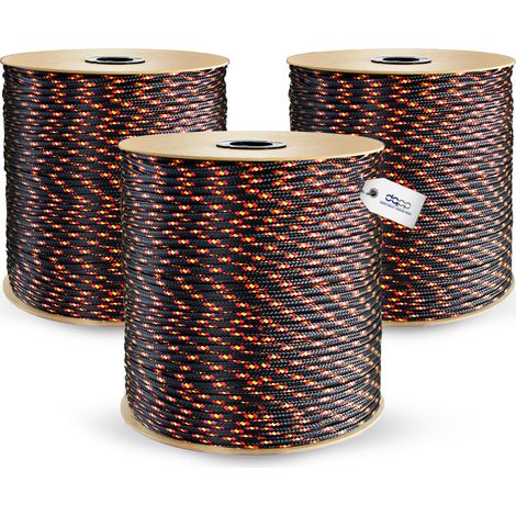 DQ-PP Polypropylen Seil Ø4 mm 10 m Schwarz