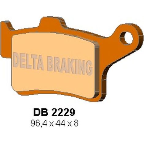 Plaquettes de frein arrière Delta pour Harley Davidson 1923 FLHTCUTGSE CVO TRI